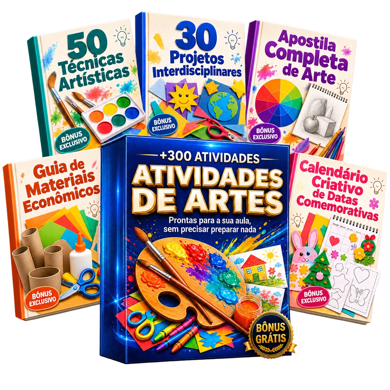 300 Atividades de Artes e bônus